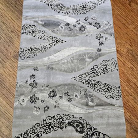 Almira 4937 Grey/Black šareni tepih